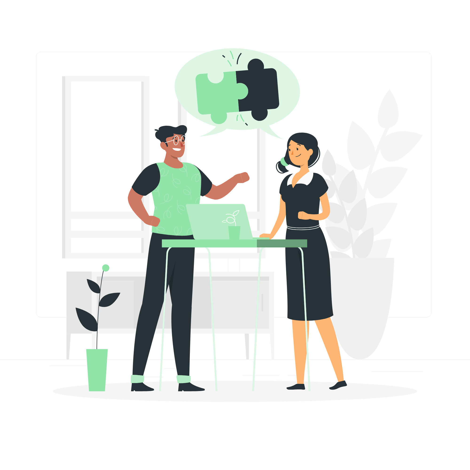 Graphic design student working on a project